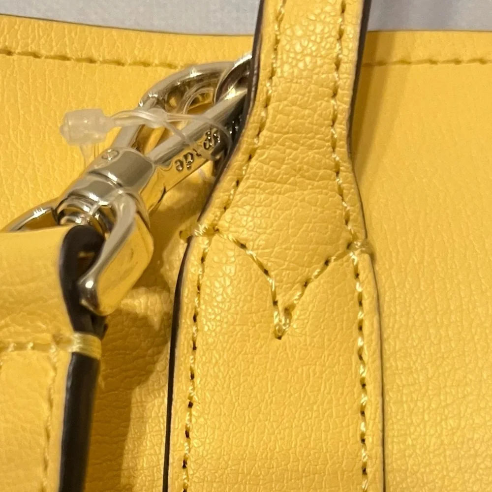 Kate Spade Harper Satchel in Butter Yellow - NWOT - Picture 8 of 10